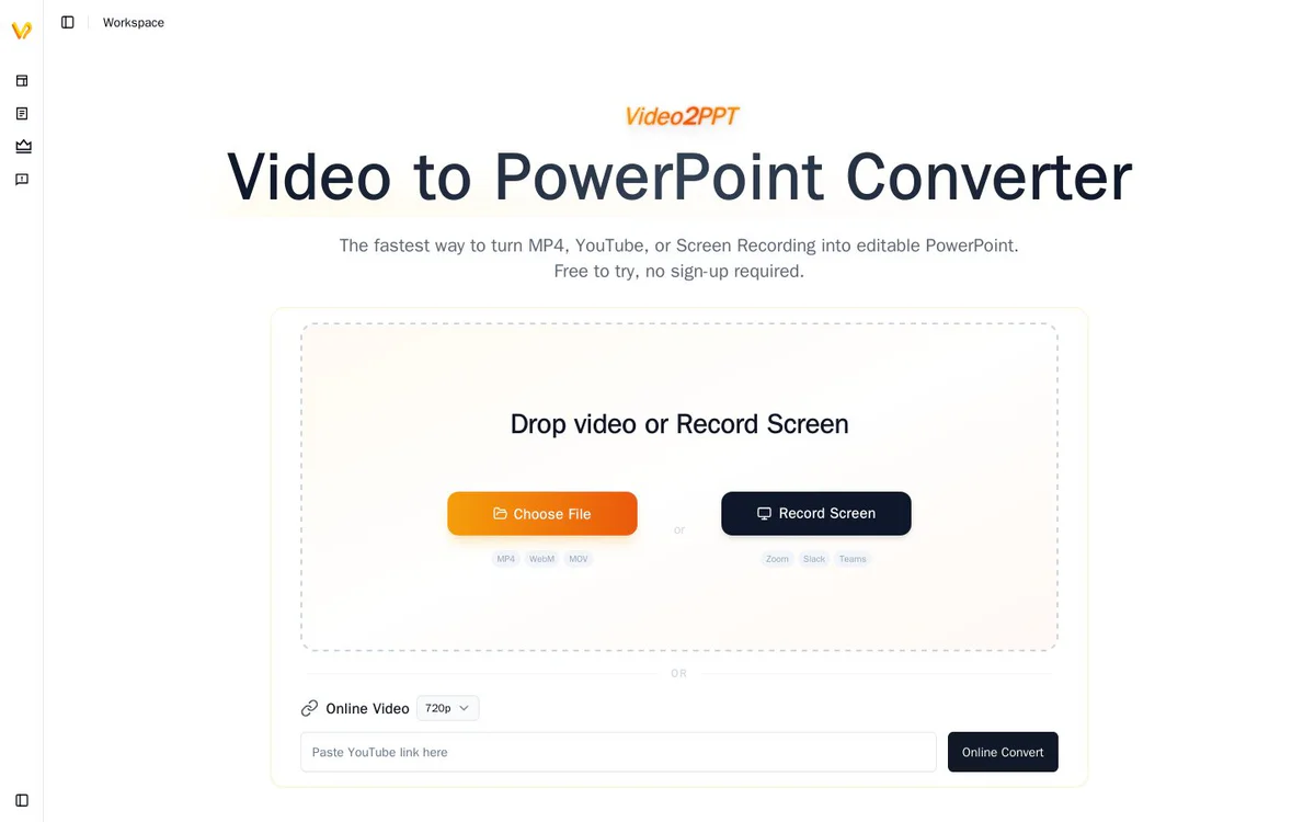 Video2PPT