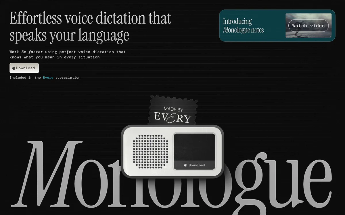 Monologue