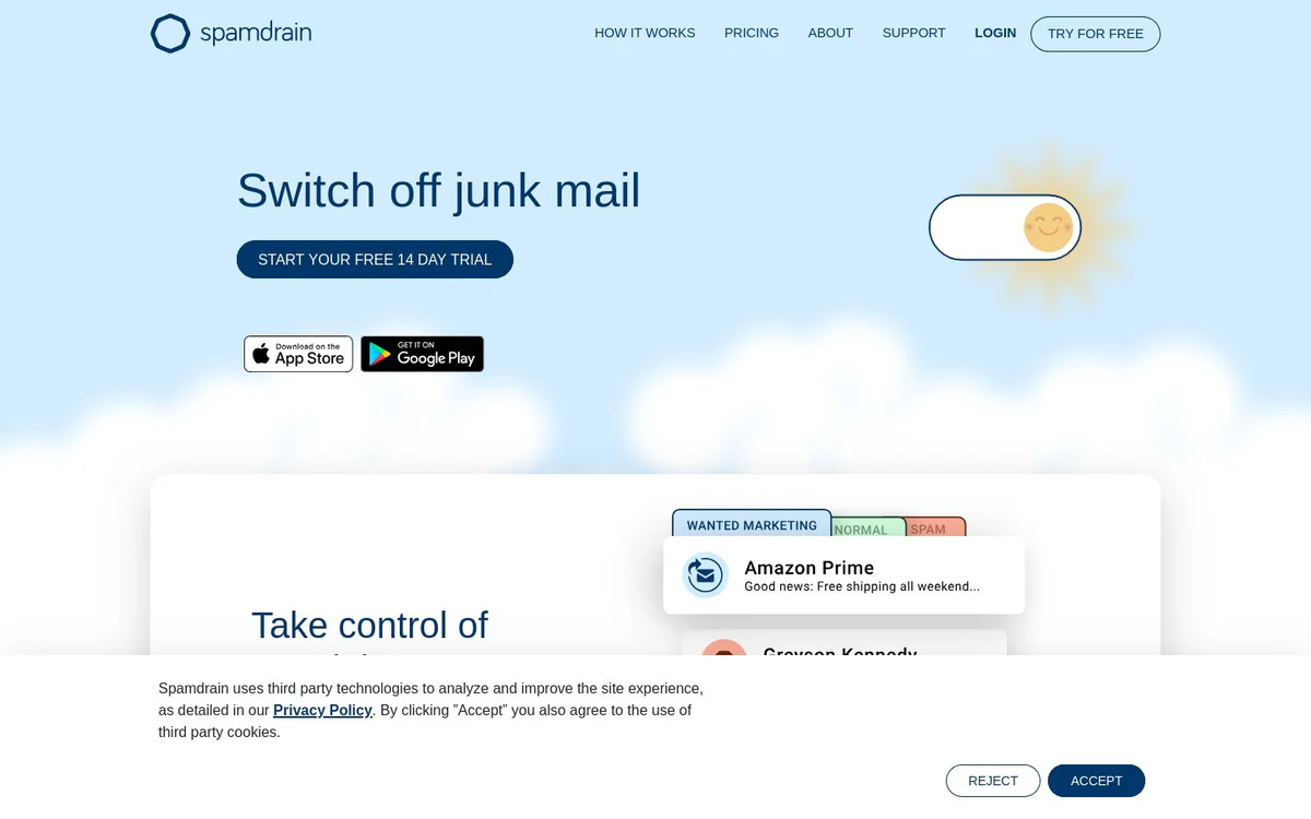 Spamdrain antispam