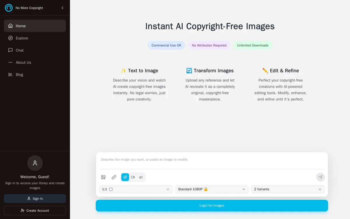 No More Copyright