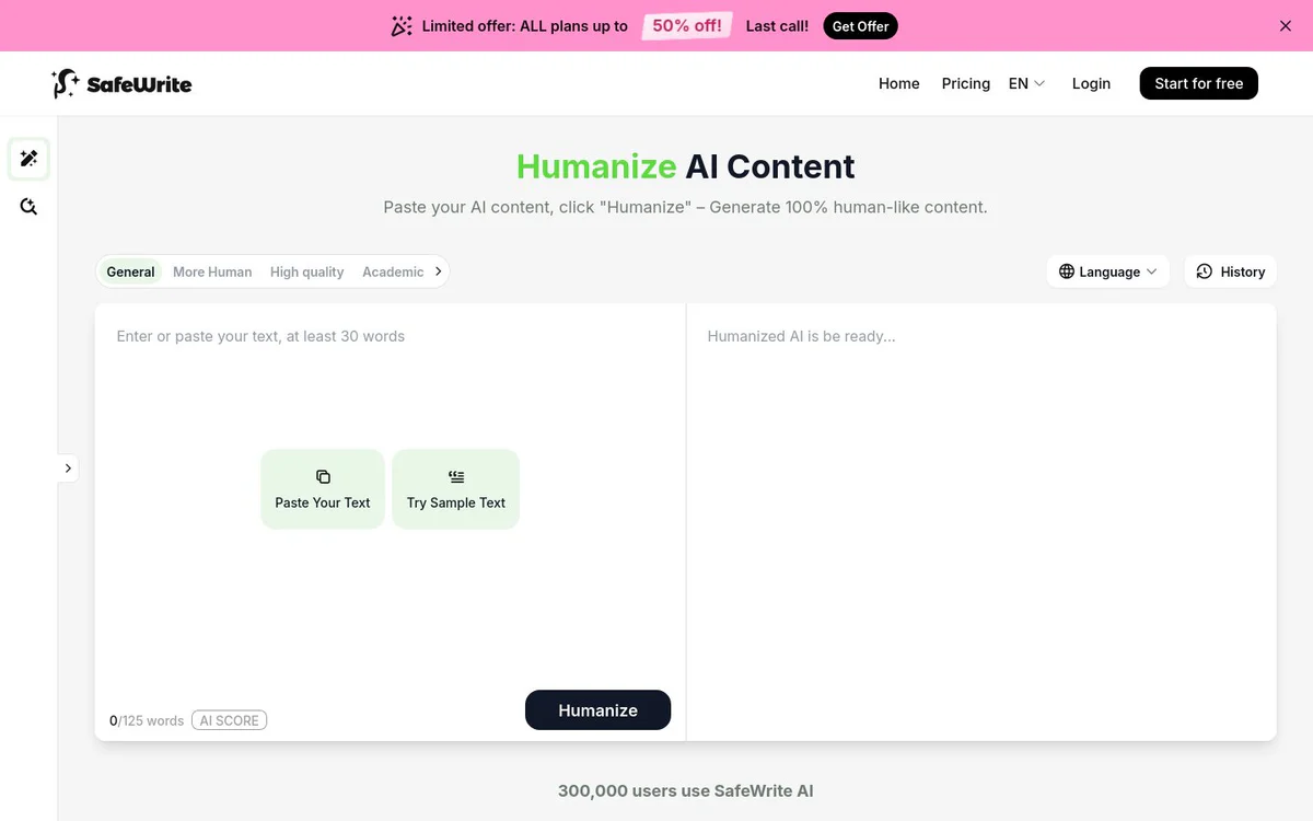 SafeWrite AI
