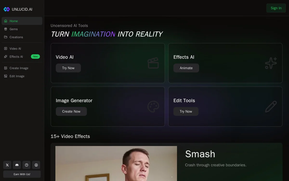 Unlucid AI