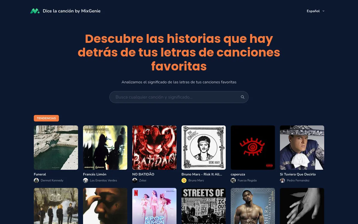Dice la canción