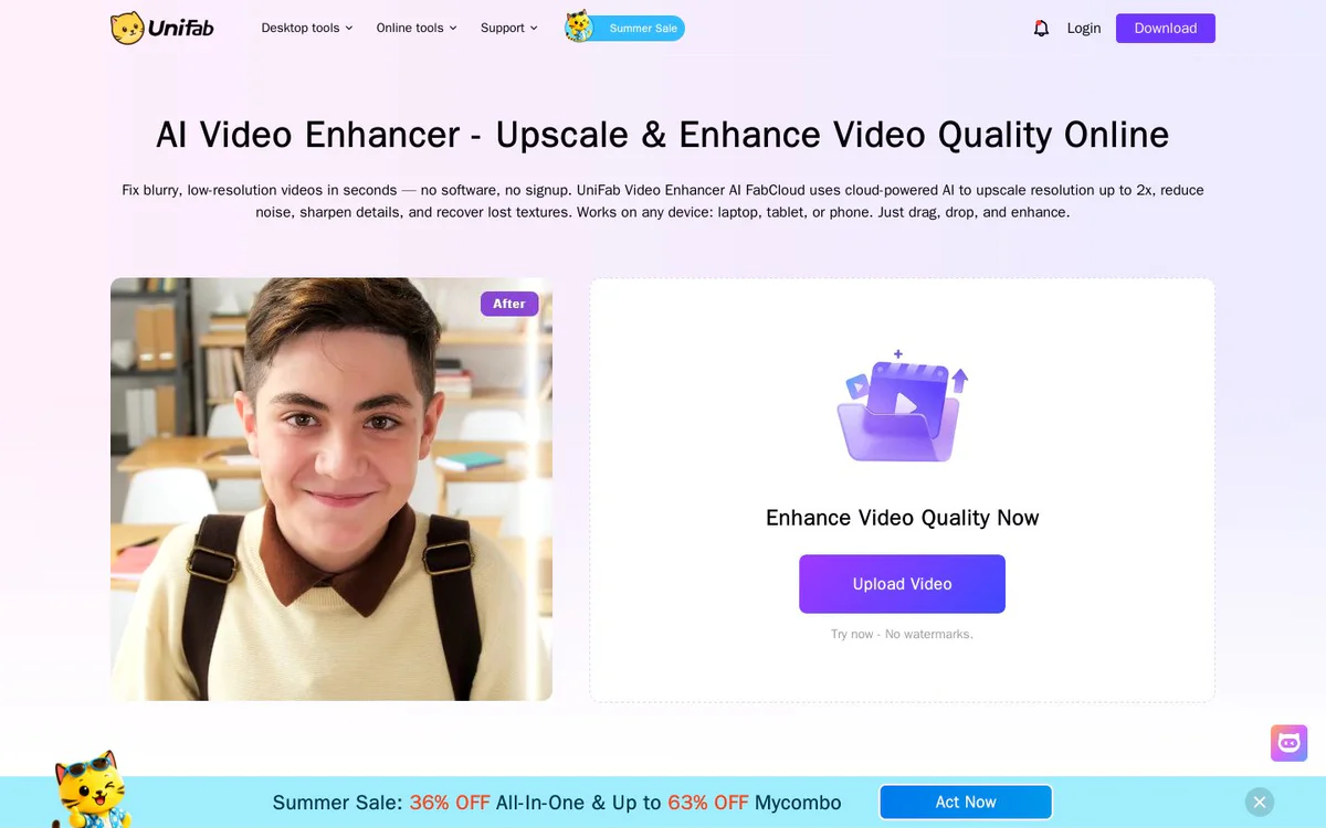 UniFab Video Enhancer