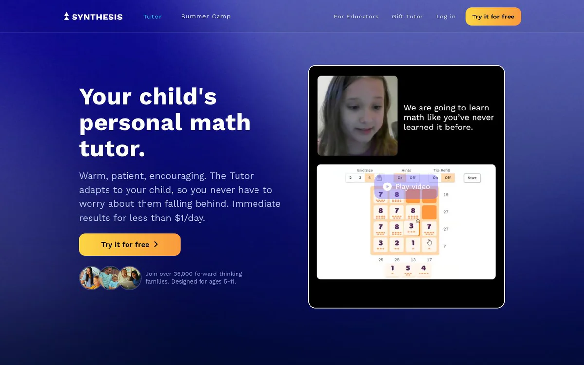 Synthesis Tutor