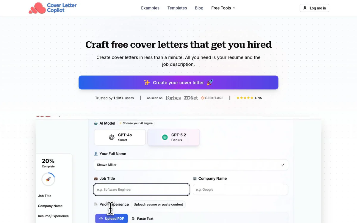 Cover Letter Copilot