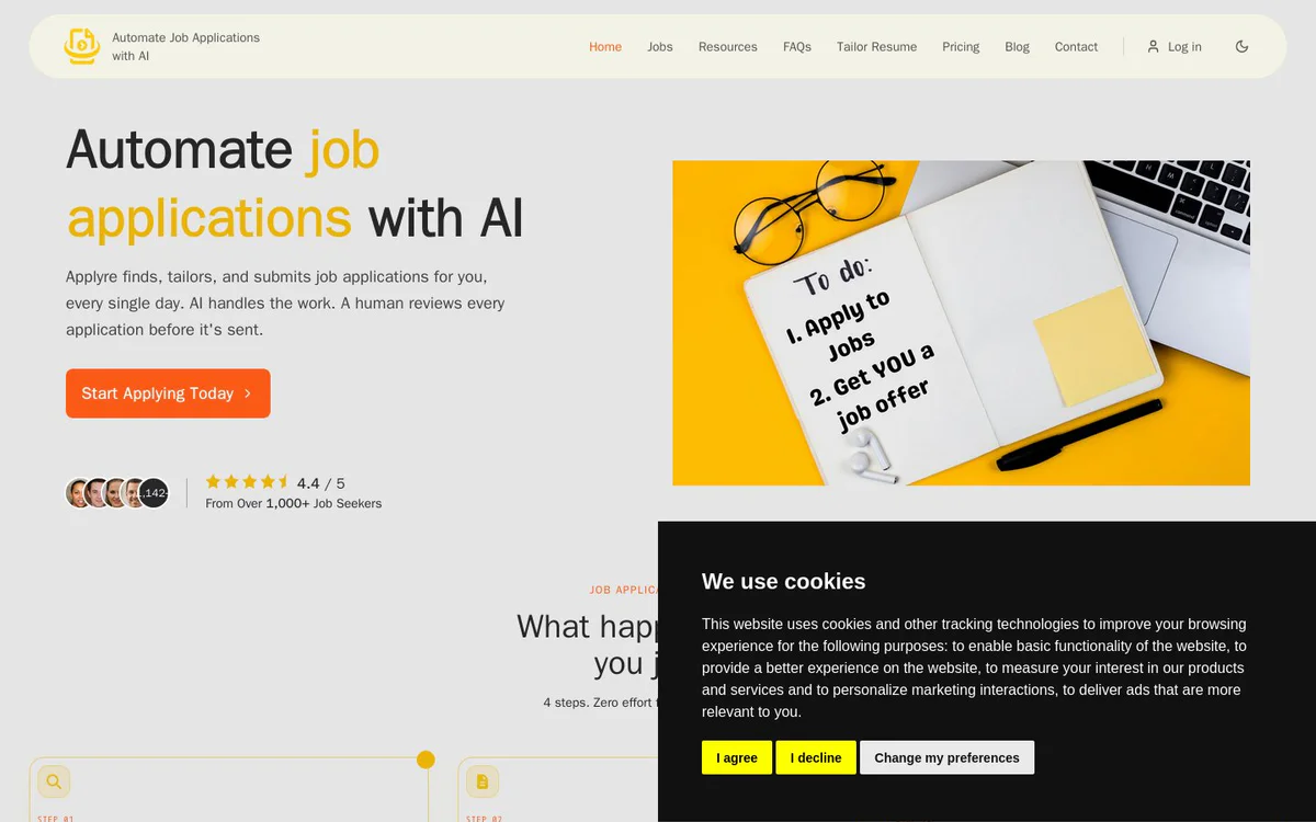 Applyre AI Job Application Automation