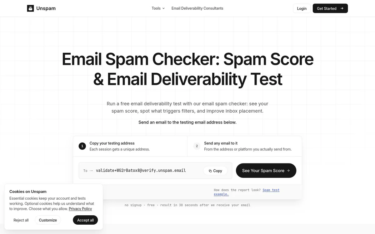 Unspam