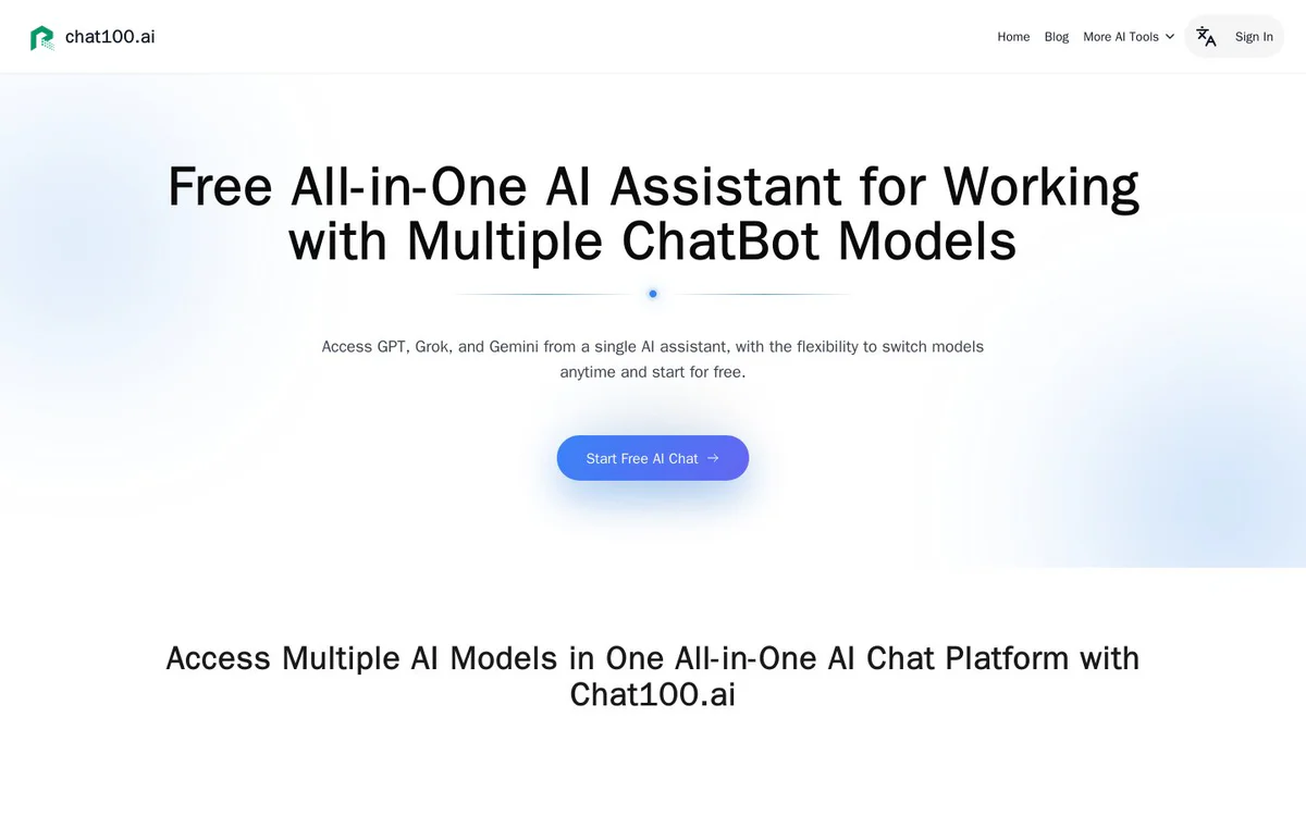 Chat100.ai