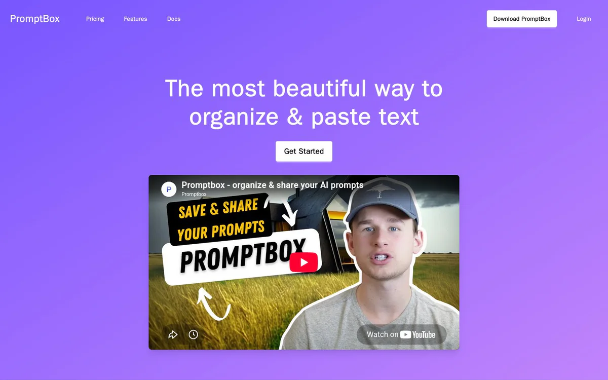 PromptBox