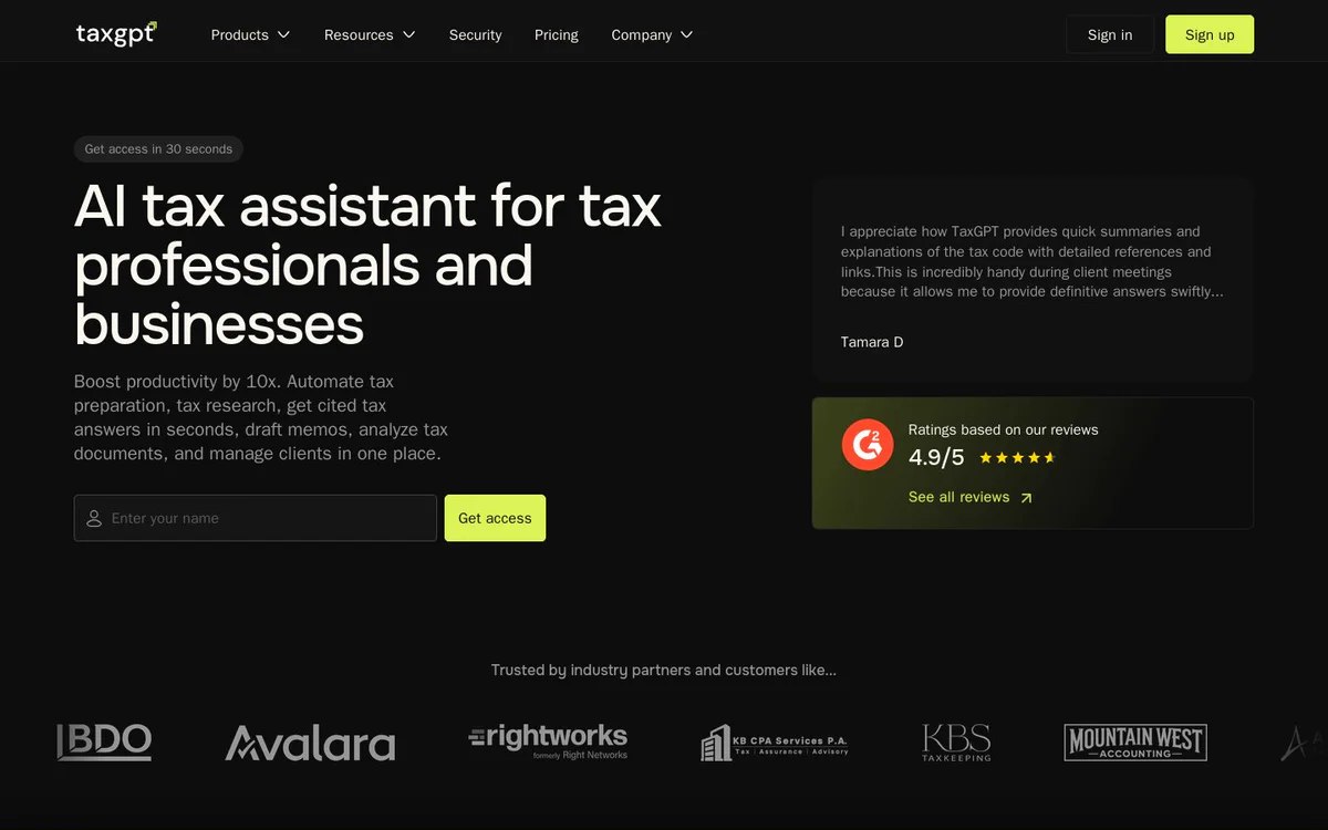 TaxGPT