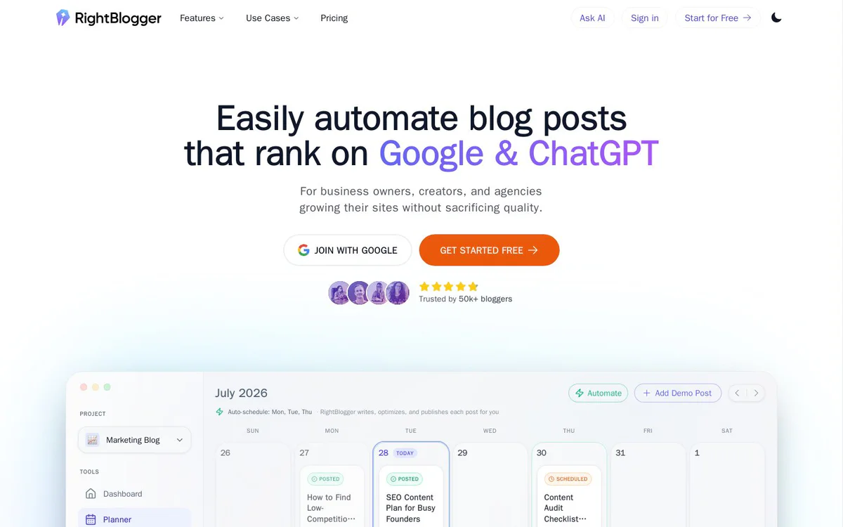 Right Blogger